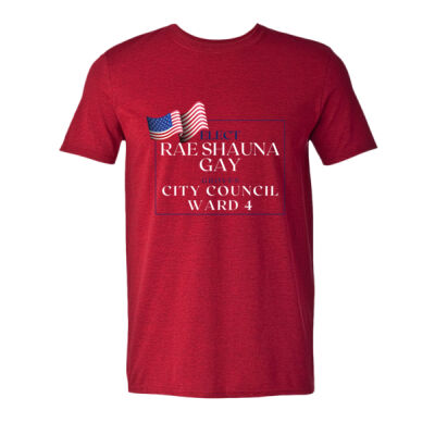 Rae Shauna Gay - City Council Ward 4 - Adult T-Shirt Thumbnail