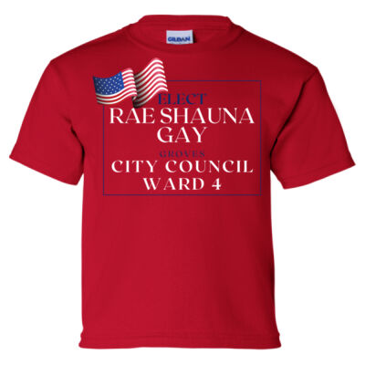 Rae Shauna Gay - City Council Ward 4 - Youth T-Shirt Thumbnail